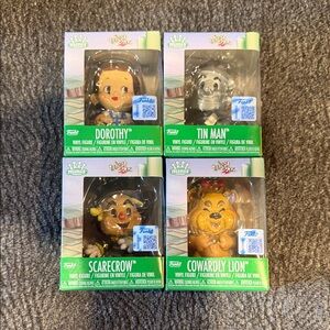 Funko Minis The Wizard Of OZ Complete Set Of 4